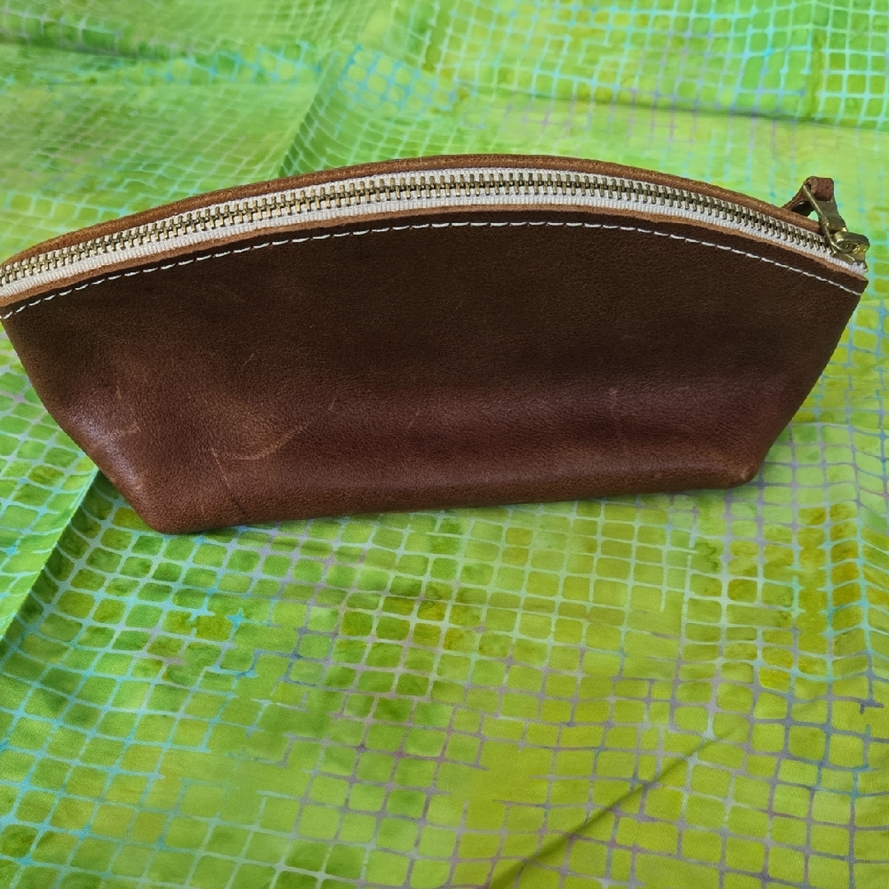 Portland Leather Tan Pouch